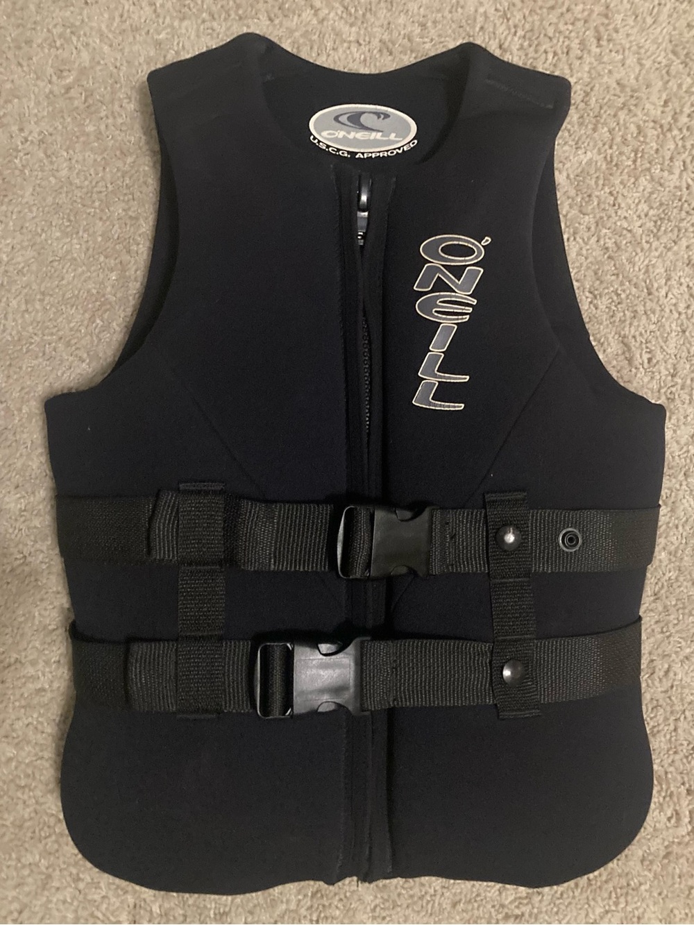 Vintage O’Neill Neoprene Ladies Ski Vest Size X-Small (4-6)  Model 7364